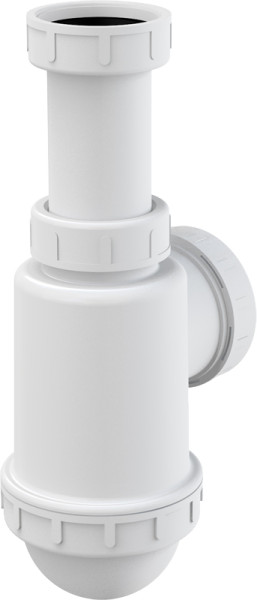 Сифон для мойки Alcadrain с накидной гайкой 6/4" (A443-DN50/40 ). Фото 1