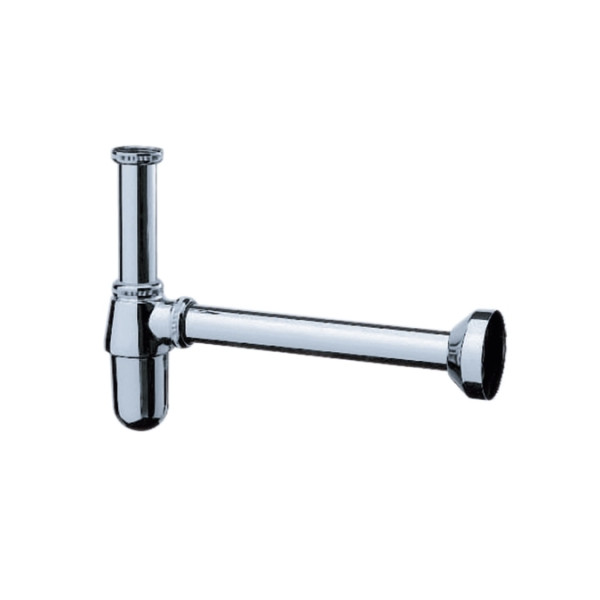 Сифон для раковины Hansgrohe бутылочный, 1¼’, хром (52010000). Фото 1