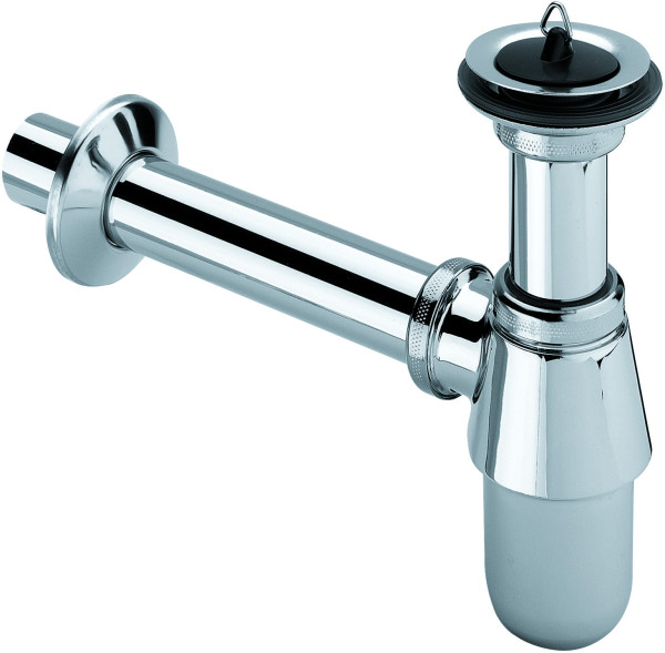 Сифон для раковины Viega бутылочный, хром (366681). Фото 1