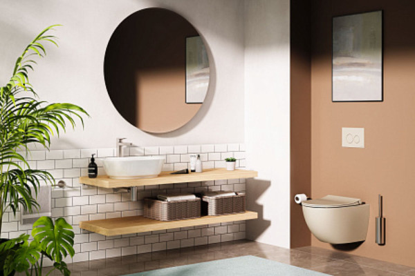 Сифон для раковины Vitra Syphon A4512334 металлический, брашированный никель. Фото 2