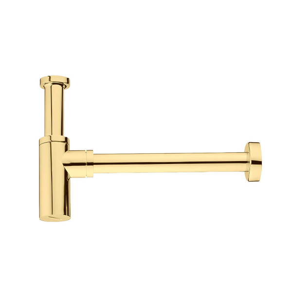 Сифон для раковины Webert AC0020010, золото. Фото 1