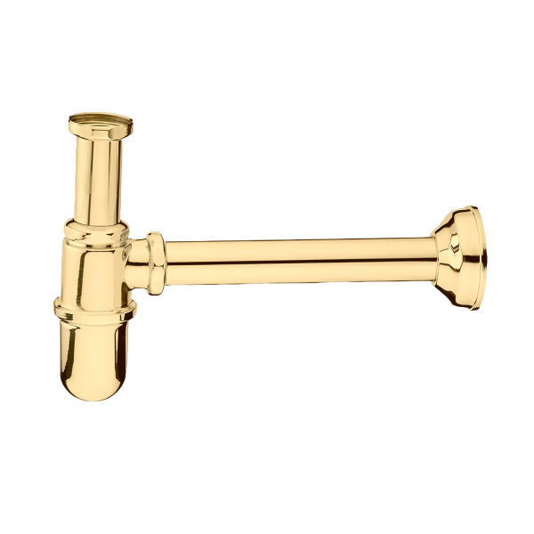 Сифон для раковины Webert AC0021010, золото. Фото 1