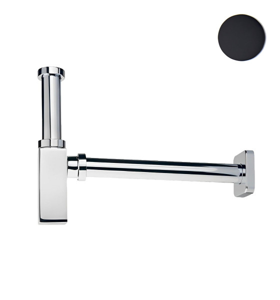 Сифон для раковины Webert AC0404560, черный. Фото 1