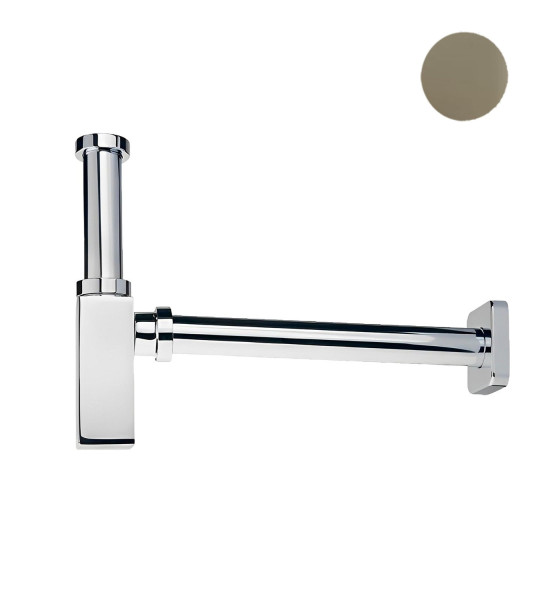 Сифон для раковины Webert AC0404794, матовое золото. Фото 1