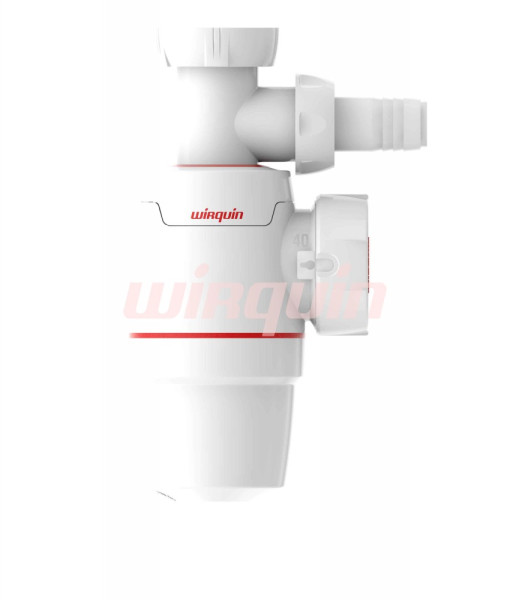 Сифон для раковины WIRQUIN NEO инновационный, с отводом (30987070). Фото 1