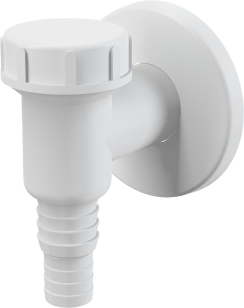 Сифон для стиральной машины Alcadrain наружный, белый (APS2). Фото 1
