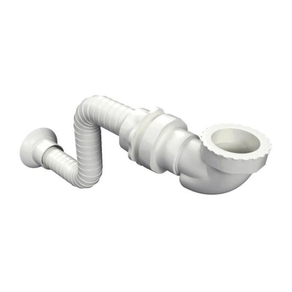 Сифон для умывальника и биде EXCELLENT с гофрой. Фото 1