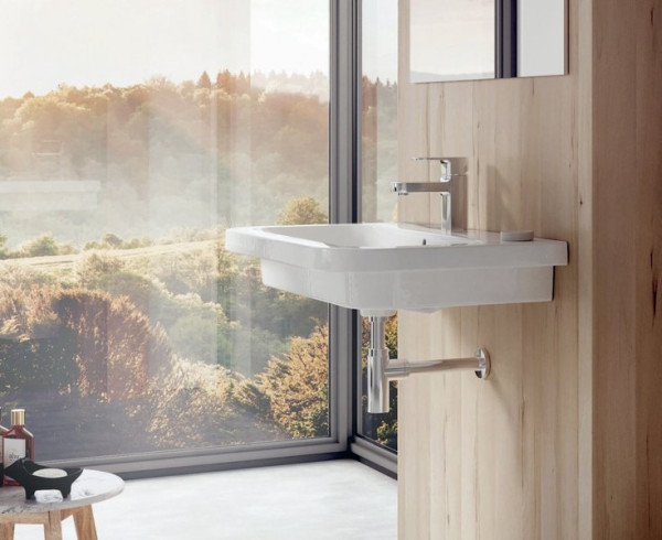 Сифон для умывальника телескопический хром. Фото 3