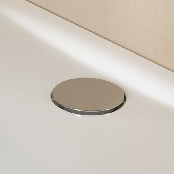 Сифон VITRA Silfra 59970013000 для ванн с переливом, с донным клапаном. Фото 1