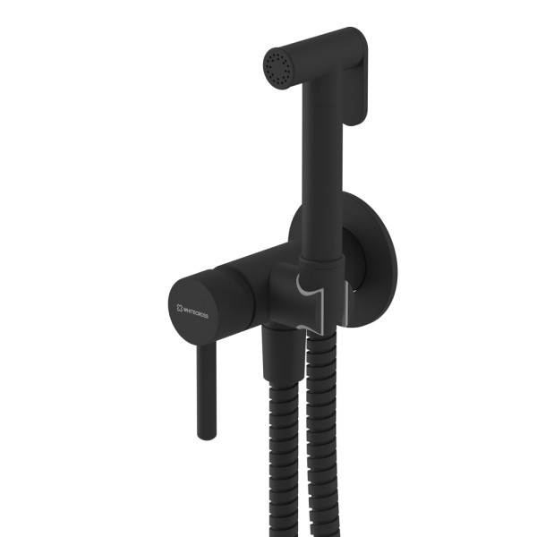 Система для биде скрытого монтажа WHITECROSS Y SYSYBI2BL (черный мат). Фото 1