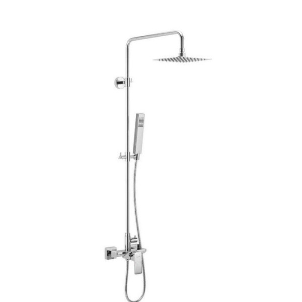 Система для душа наружного монтажа EXCELLENT Rain Keria AREX.2081CR (хром). Фото 1