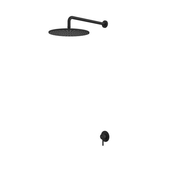 Система для душа скрытого монтажа WHITECROSS Y YSET01BL (черный мат). Фото 1