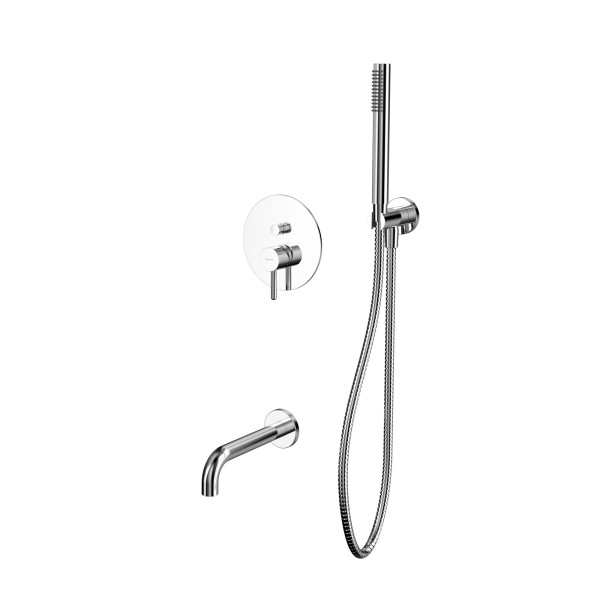 Система для ванны скрытого монтажа WHITECROSS Y YSET06CR (хром). Фото 1