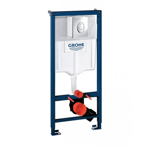 Система инсталляции д/подвесного унитаза GROHE RAPID SL 3 в1 (38721001). Фото 1