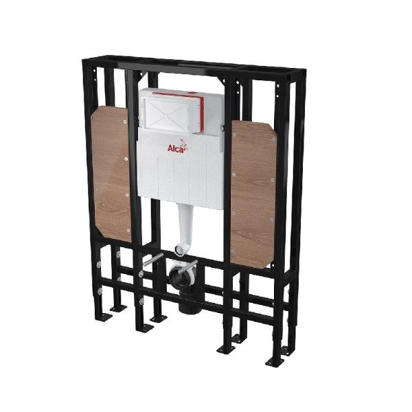 Скрытая система инсталляции Alcadrain Solomodul, для сухой установке в пространство, для лиц с ограниченными физическими возможностями. Фото 1
