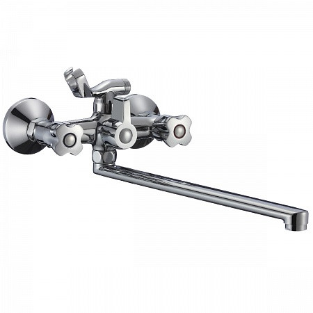 SL116-140 Смеситель РМС для ванны с длинным изливом. Фото 1