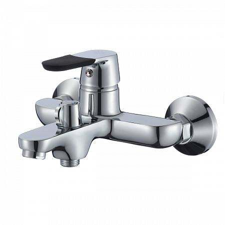 SL123BL-009E Смеситель РМС для ванны с коротким литым изливом. Фото 1