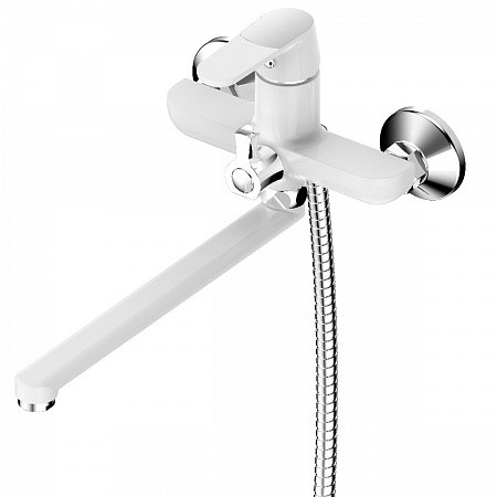 SL123W-006E Смеситель РМС для ванны с длинным изливом. Фото 1