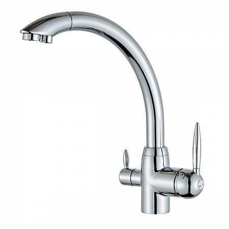 SL136-012F-015 Смеситель РМС для кухни с переключением фильтра для питьевой воды. Фото 1