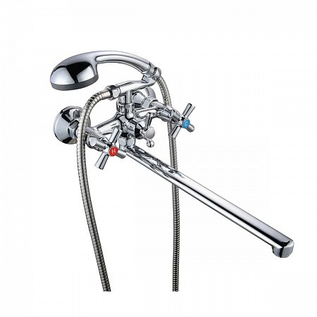 SL138-143P Смеситель РМС для ванны. Фото 1