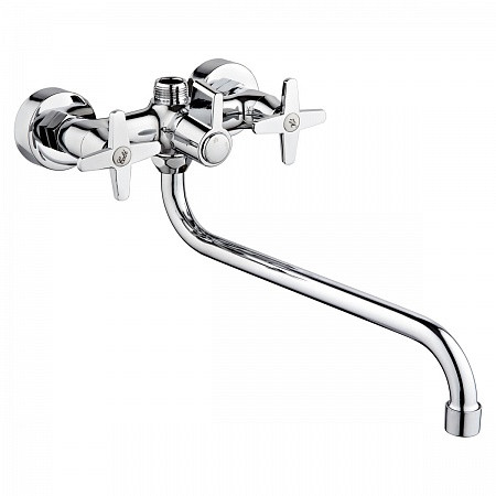 SL72-140 Смеситель РМС для ванны с длинным изливом. Фото 1