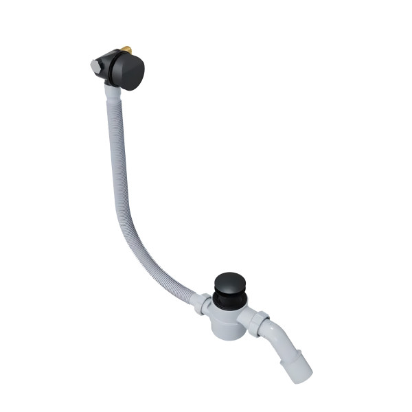 Слив-перелив с наполнением EXCELLENT Hover 60/80/100 см (чёрный мат). Фото 1