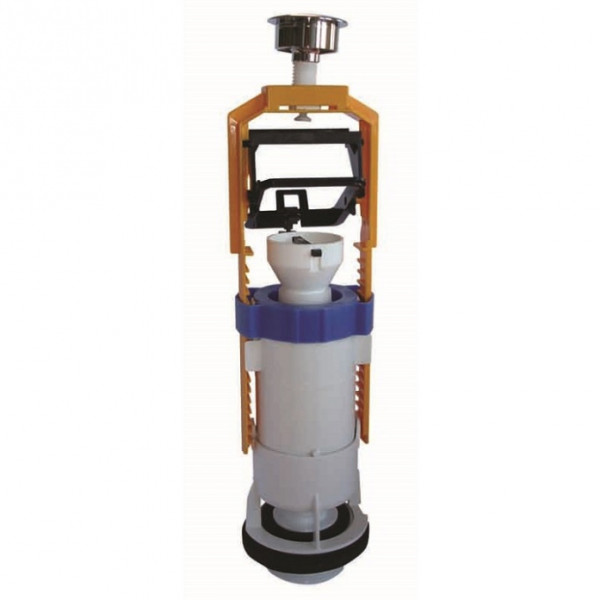 Сливная арматура для унитаза OLI Fast одинарного смыва (507570). Фото 1