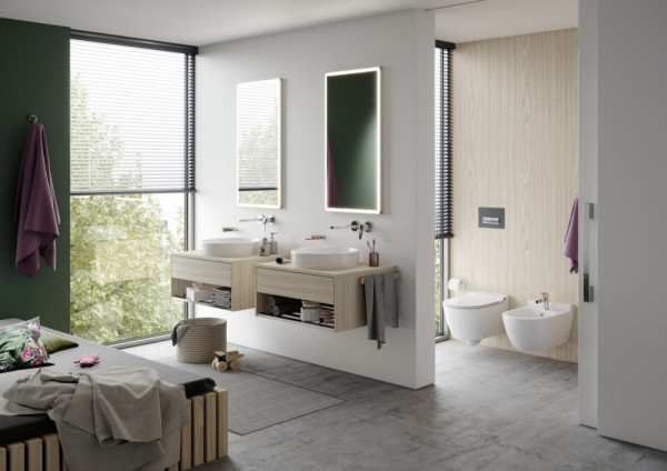 SM25SL Smart унитаз подвесной, с тонким сиденьем с микролифтом, Serel. Фото 3