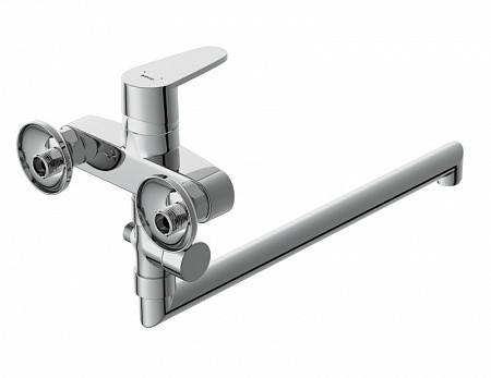 Смеситель Cersanit для душа CARI однорычажный, излив 30см.. Фото 1