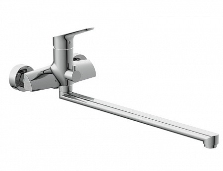 Смеситель Cersanit для ванны FLAVIS с длинным изливом однорычажный. Фото 1