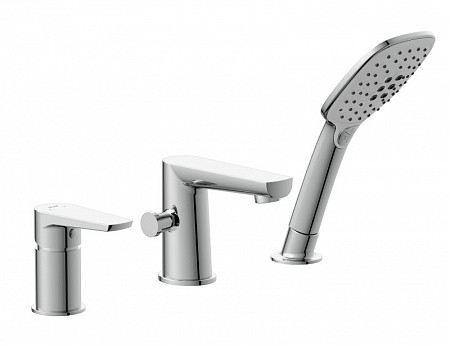 Смеситель Cersanit на борт ванны MODUO однорычажный. Фото 1