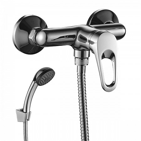 Смеситель Decoroom DR37056 одноручный для душа, хром. Фото 1