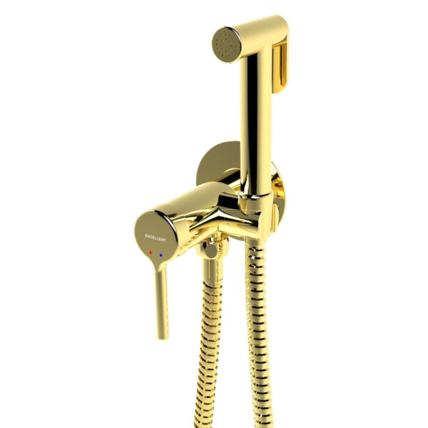 Смеситель для биде скрытого монтажа EXCELLENT Pi AREX.1204GL (золото). Фото 1