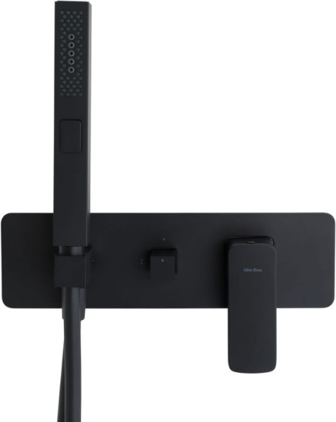 Смеситель для душа Allen Brau Infinity 5.21011-31 (с внутренней частью) черный матовый. Фото 1