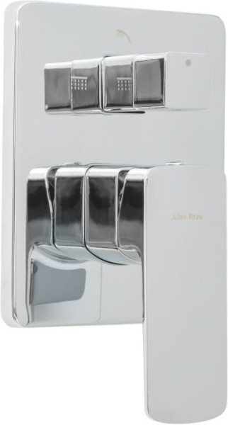Смеситель для душа Allen Brau Infinity X2 5.21014-00 (с внутренней частью) хром. Фото 1