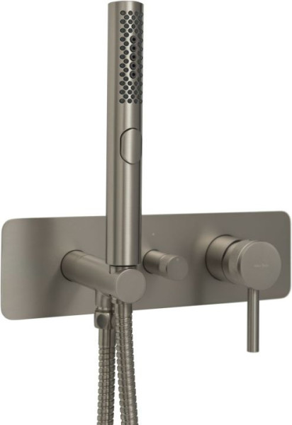 Смеситель для душа Allen Brau Priority 5.31009-BN (с внутренней частью) никель браш. Фото 1