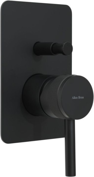 Смеситель для душа Allen Brau Priority X2 5.31011-31 (с внутренней частью) черный матовый. Фото 1