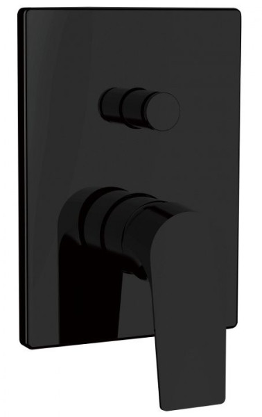 Смеситель для душа Aquanet Static Black AF330-51B (с внутренней частью). Фото 1