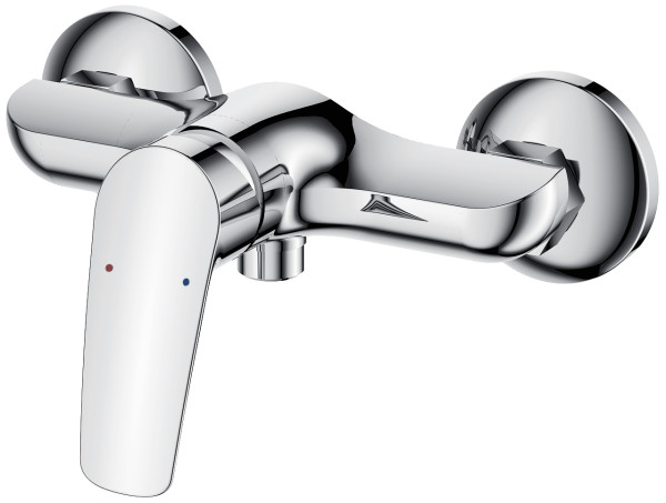 Смеситель для душа AZARIO EVORA керамический картридж, хром (AZ-WKE33361C-E). Фото 1