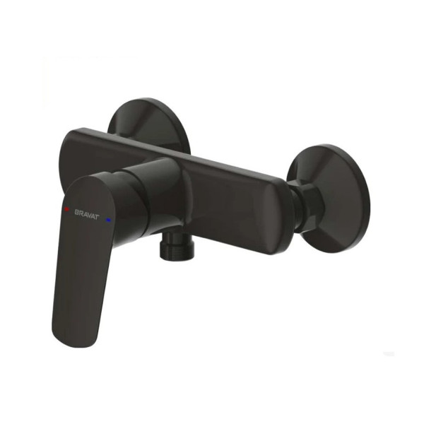 Смеситель для душа Bravat Rhein F9429564BW-01-ENG, черный. Фото 1