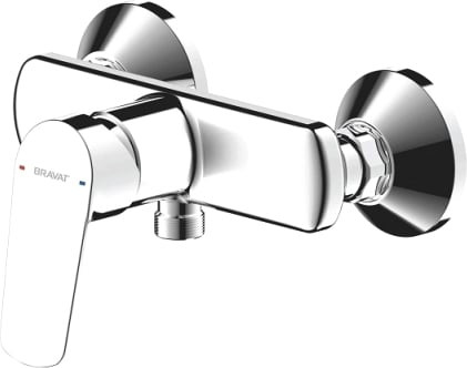 Смеситель для душа Bravat Rhein хром (F9429564CP-01-ENG). Фото 1