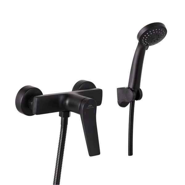 Смеситель для душа FASHUN A2086-7, черный. Фото 1