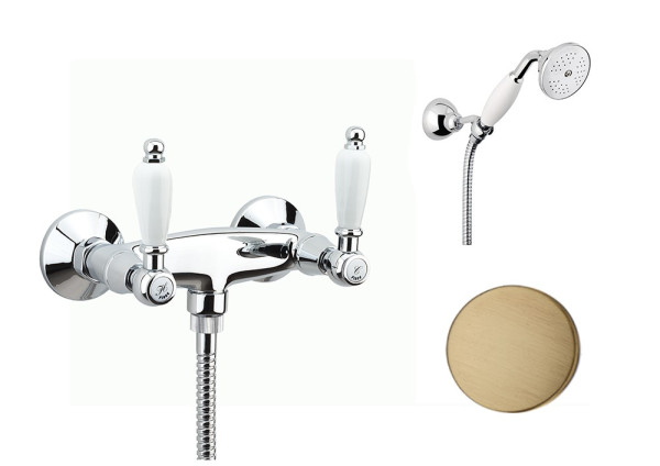 Смеситель для душа Fiore COLONIALE 02ZZ0602, бронза. Фото 1