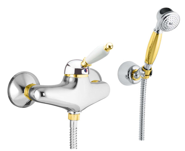 Смеситель для душа Fiore IMPERIAL 83CO5127, хром/золото. Фото 1