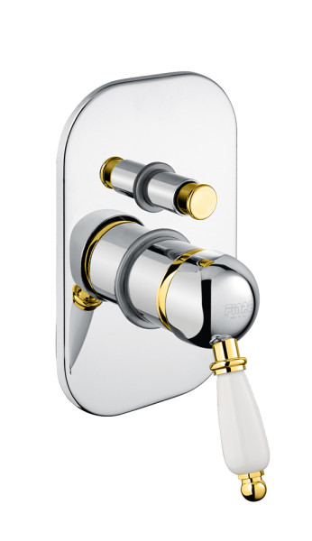 Смеситель для душа Fiore IMPERIAL 83CO5134, хром/золото. Фото 1