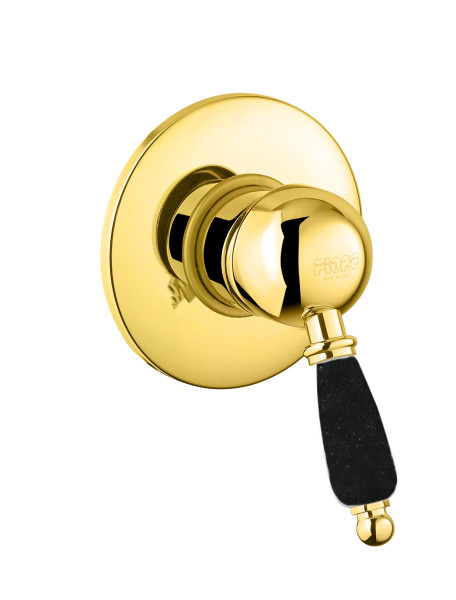 Смеситель для душа Fiore IMPERIAL BLACK 89OO5130, золото. Фото 1