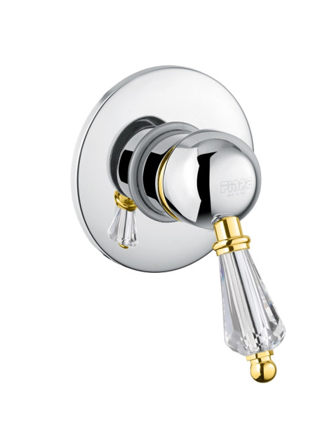 Смеситель для душа Fiore IMPERIAL- SKY  (SWAROVSKI®) 82CO5130, хром/золото. Фото 1