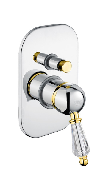 Смеситель для душа Fiore IMPERIAL- SKY  (SWAROVSKI®) 82CO5134, хром/золото. Фото 1