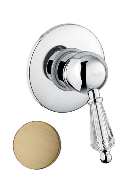 Смеситель для душа Fiore IMPERIAL- SKY  (SWAROVSKI®) 82ZZ5130, бронза. Фото 1