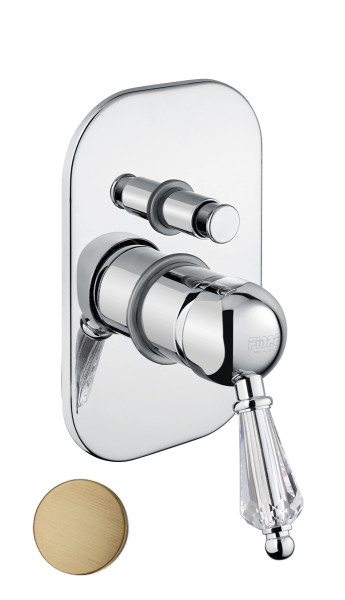 Смеситель для душа Fiore IMPERIAL- SKY  (SWAROVSKI®) 82ZZ5134, бронза. Фото 1